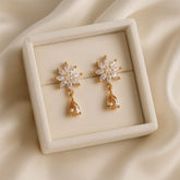 Zircon Earring-131 (Golden)